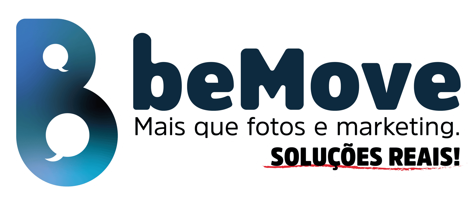 Logotipo oficial BeMove - Mais que marketing, SOLUÇÕES!